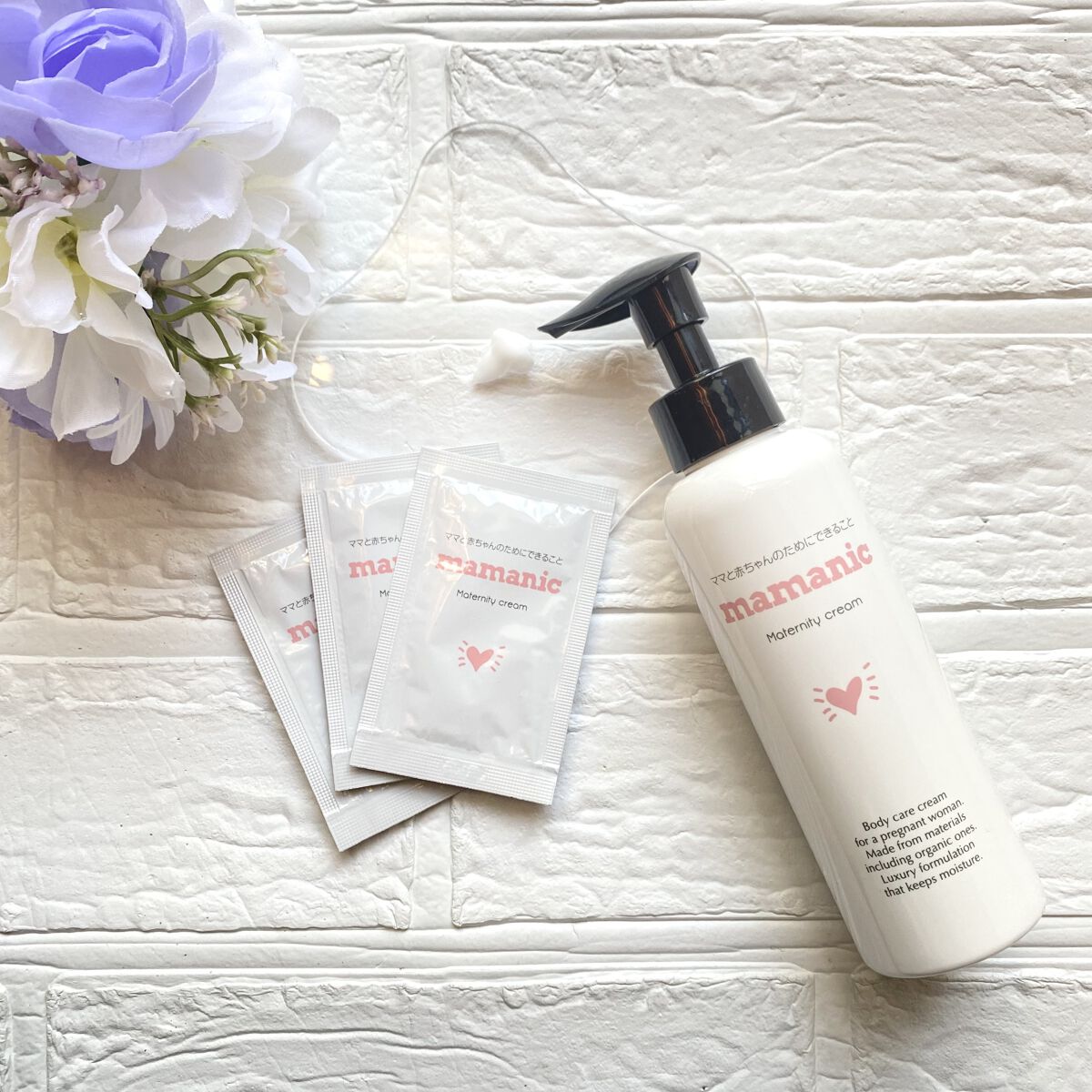 マタニティクリーム/mamanic/その他を使ったクチコミ（2枚目）