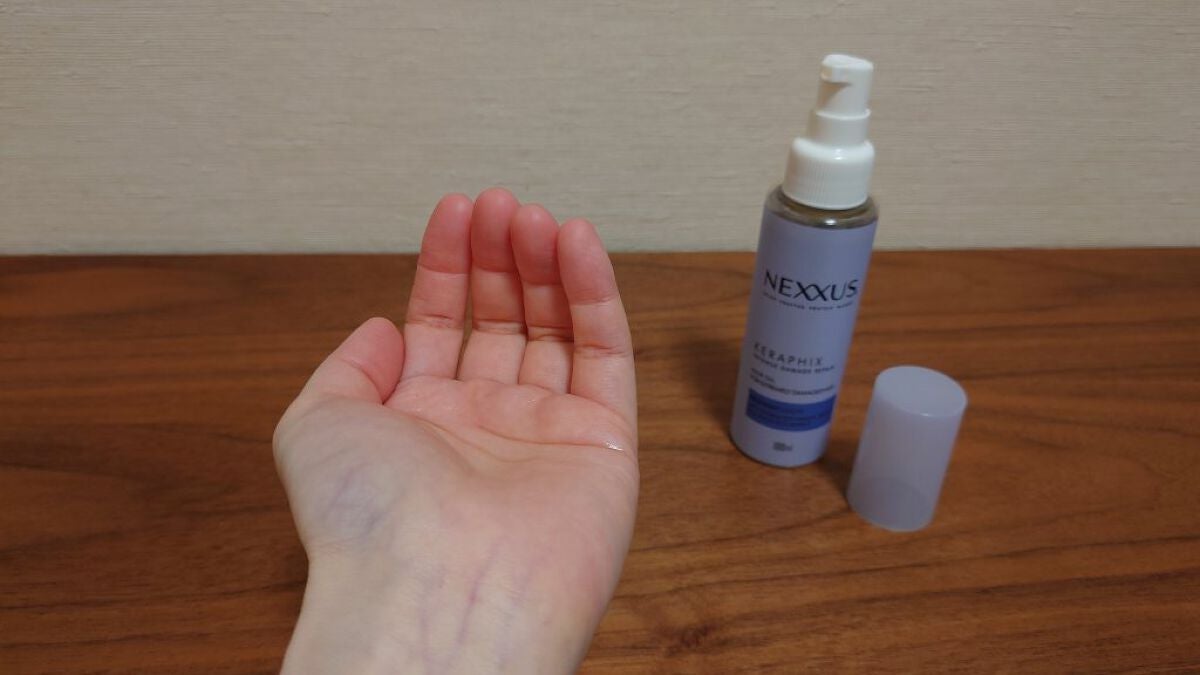 ネクサス インテンスダメージリペア 洗い流さないトリートメントオイル/NEXXUS(ネクサス)/ヘアオイルを使ったクチコミ(2枚目)