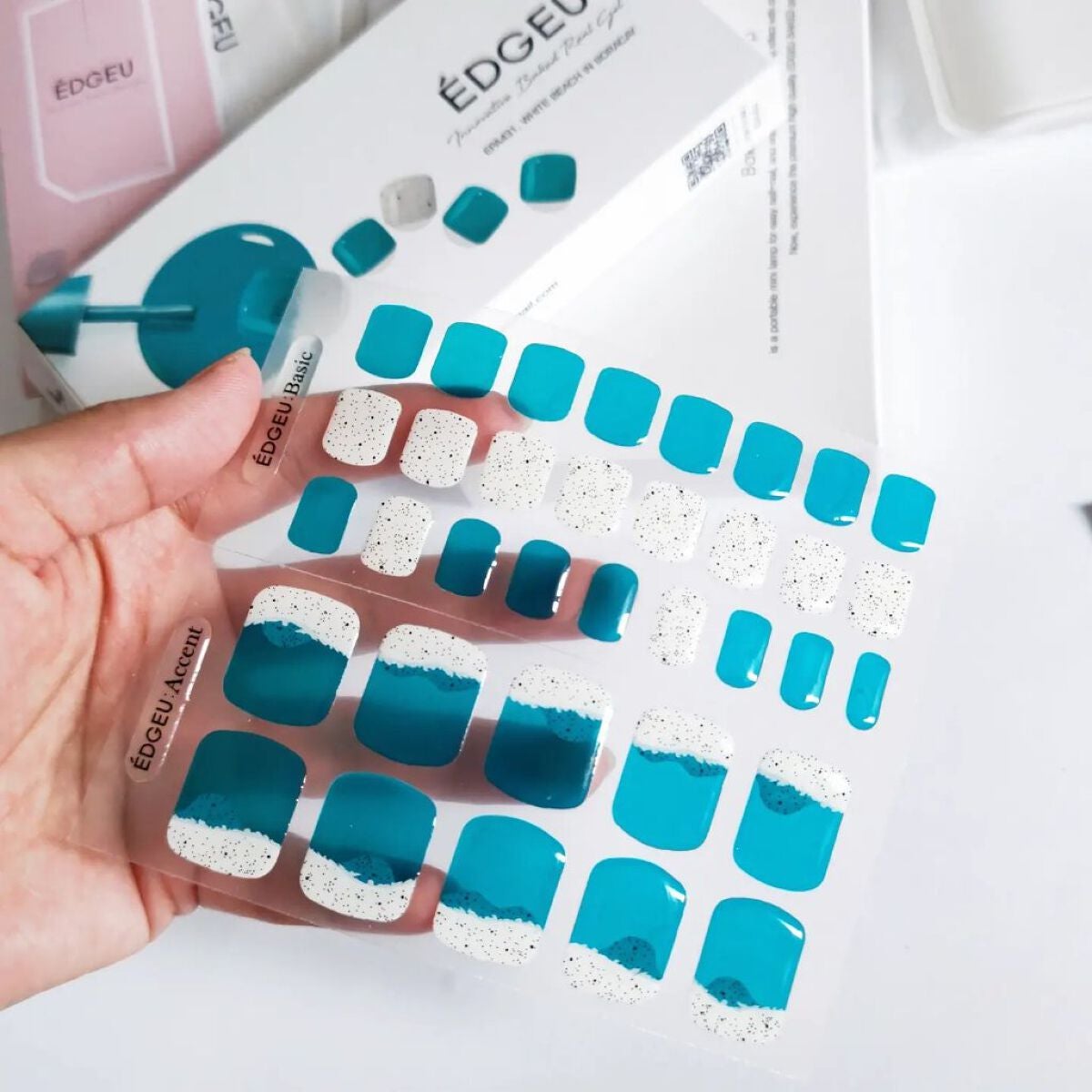 EDGEU ジェルネイルシール/EDGEU/ネイルシールを使ったクチコミ(2枚目)