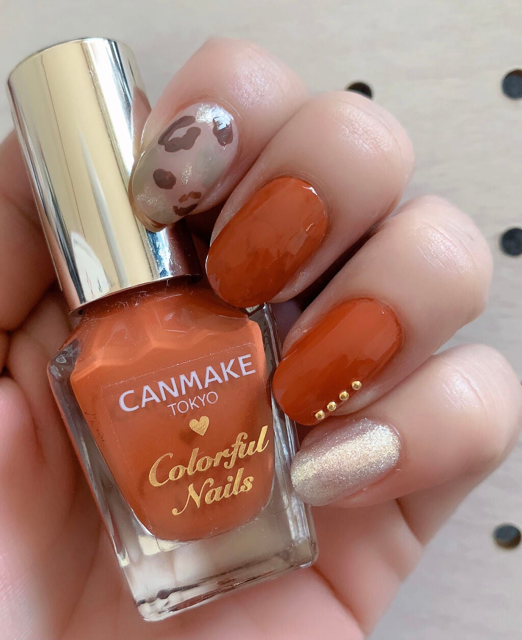 カラフルネイルズ/キャンメイク/マニキュアを使ったクチコミ(1枚目)