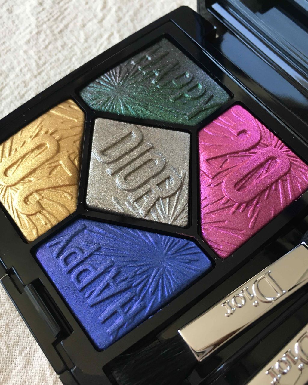 サンク クルール 〈ハッピー 2020〉/Dior/アイシャドウパレットを使ったクチコミ(2枚目)