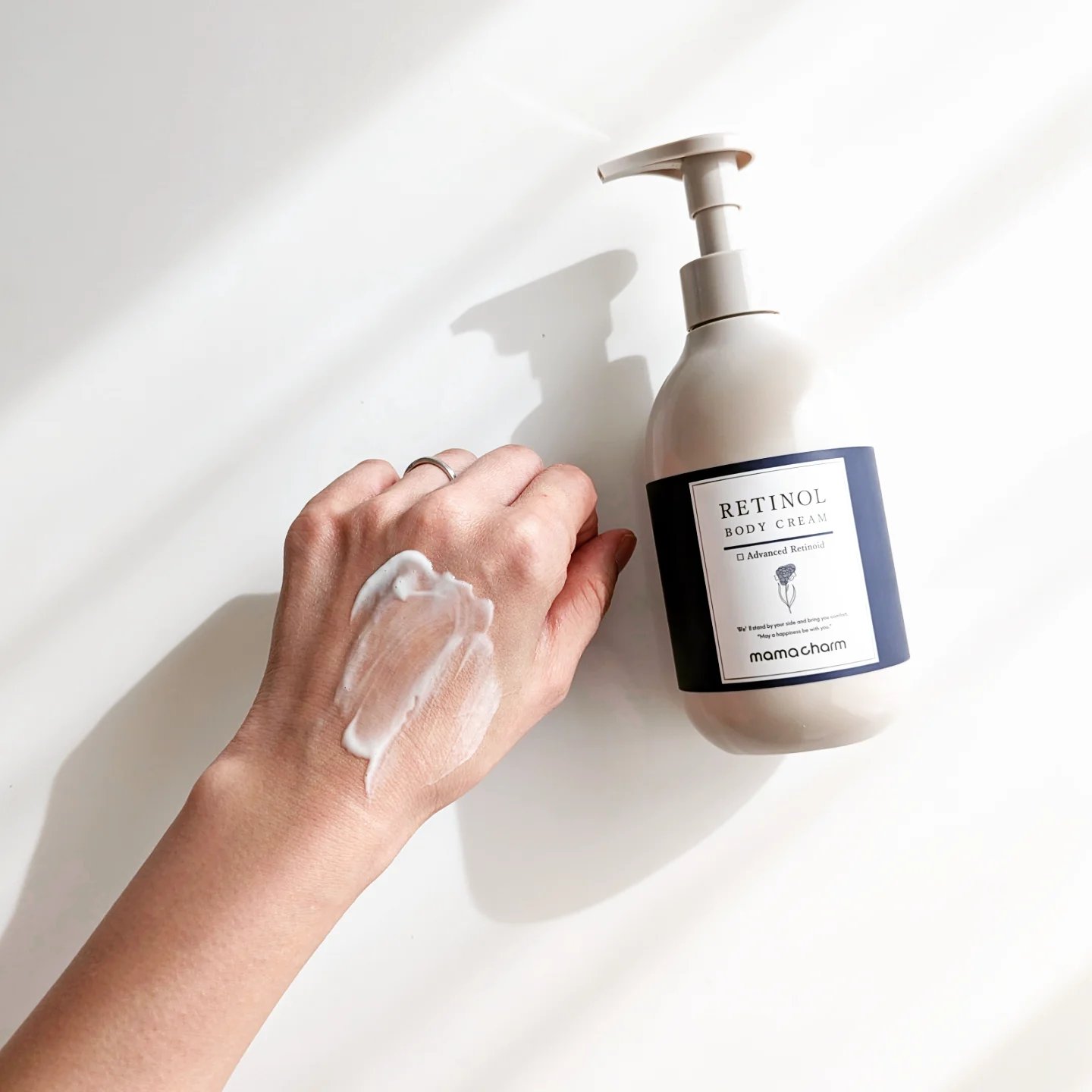 レチノママクリーム/mamacharm/ボディクリームを使ったクチコミ（3枚目）