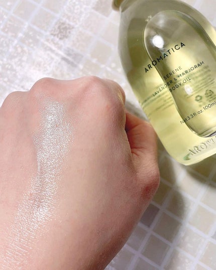 オーガニックボディーオイル ‐サレンボディオイル ラベンダー・マジョラム/AROMATICA/ボディオイルを使ったクチコミ(3枚目)