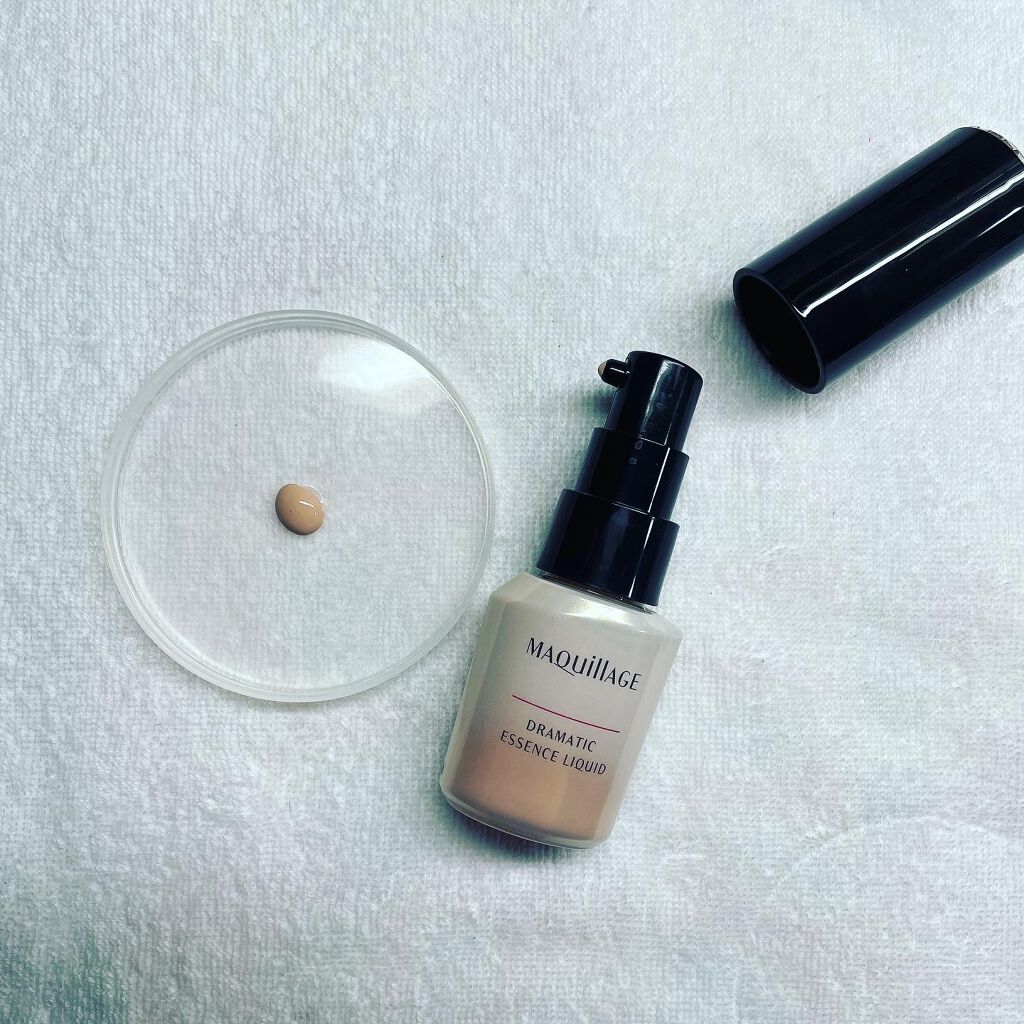 ドラマティックエッセンスリキッド/マキアージュ/リキッドファンデーションを使ったクチコミ(4枚目)