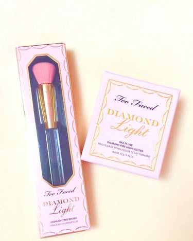 ダイヤモンドライト マルチユース ハイライター/Too Faced/ハイライトを使ったクチコミ（2枚目）