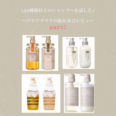 ディープモイスト シャンプー1.0／ヘアトリートメント2.0/&honey/シャンプー・コンディショナーを使ったクチコミ（1枚目）