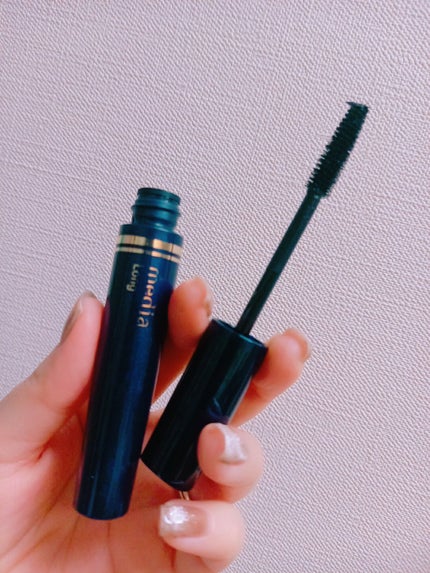 メディア ロングマスカラS BK(ブラック)/media/マスカラを使ったクチコミ(2枚目)
