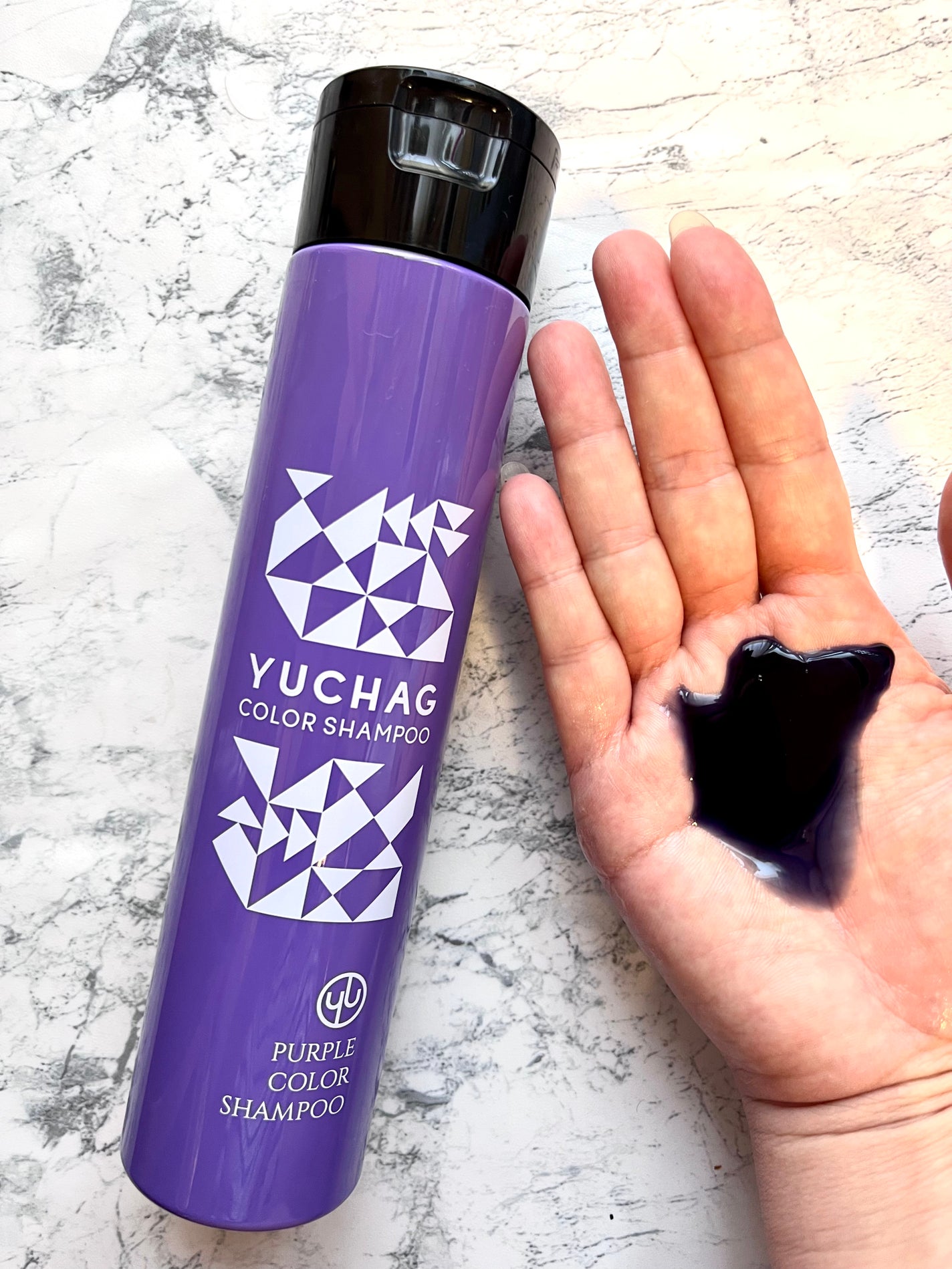 ユチャ カラーシャンプー/カラートリートメント/YUCHAG/市販シャンプーを使ったクチコミ(2枚目)