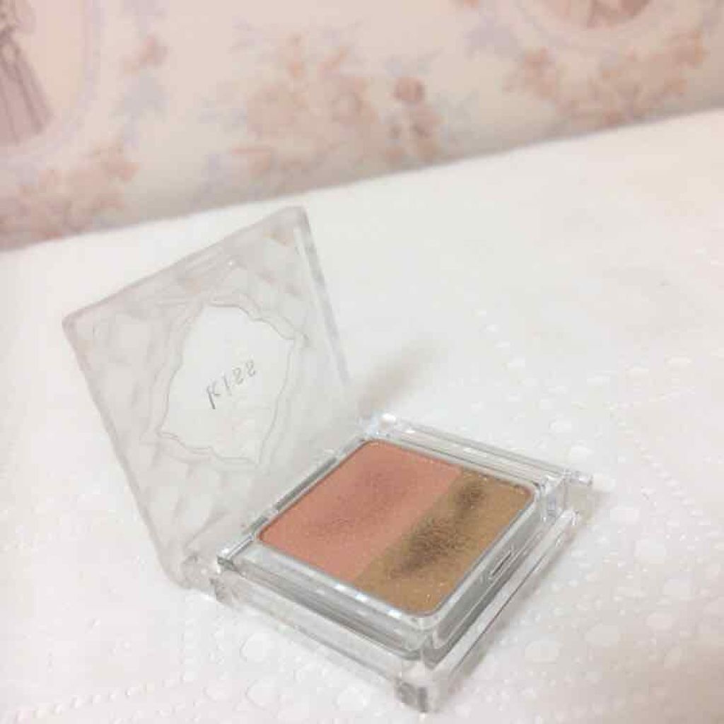 デュアルアイズB/KiSS/アイシャドウパレットを使ったクチコミ(2枚目)