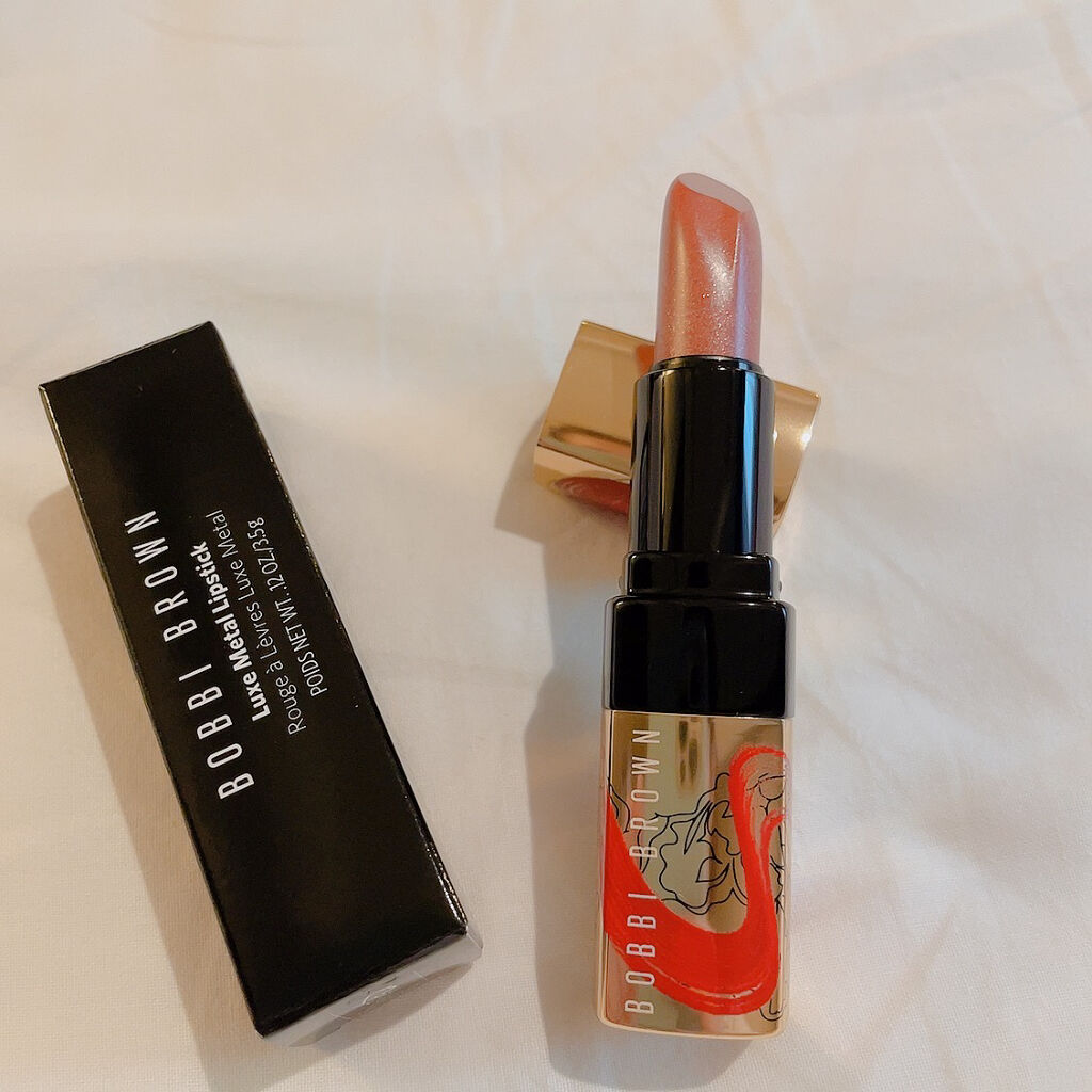 リュクス メタル リップスティック L03 ランタンライト/BOBBI BROWN/口紅を使ったクチコミ（1枚目）