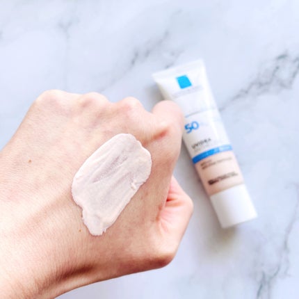 UVイデア XL プロテクショントーンアップ ローズ/ラ ロッシュ ポゼ/日焼け止めクリームを使ったクチコミ(4枚目)