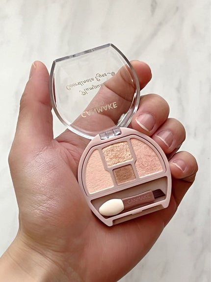 プランぷくコーデアイズ/キャンメイク/パウダーアイシャドウを使ったクチコミ(3枚目)