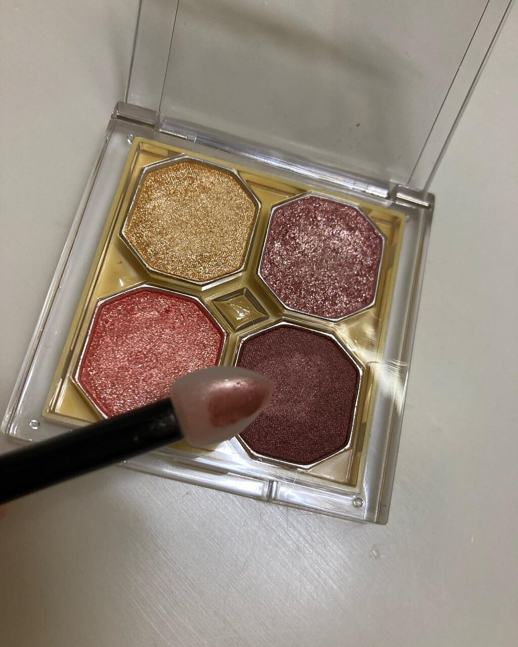 プレイカラーアイズ ミニオブジェ/ETUDE/アイシャドウパレットを使ったクチコミ(7枚目)