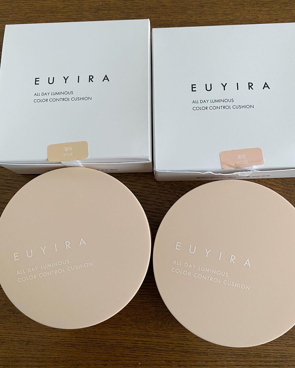 オールデイ ルミナス カラーコントロール クッション/EUYIRA/クッションファンデーションを使ったクチコミ（1枚目）