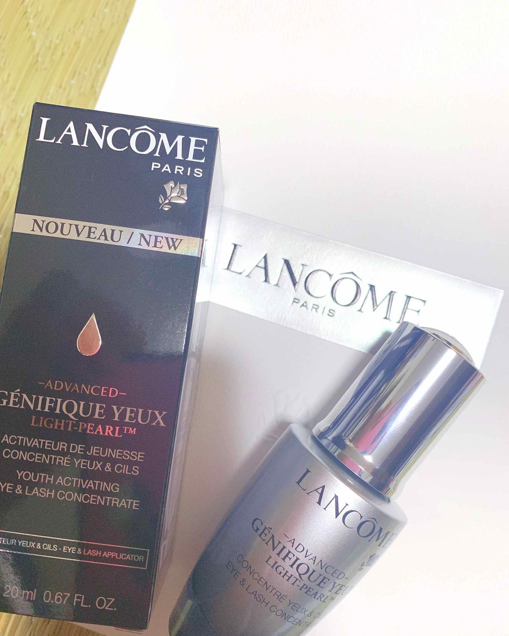 ジェニフィック アドバンスト アイセラム ライトパール/LANCOME/アイケア・アイクリームを使ったクチコミ（1枚目）