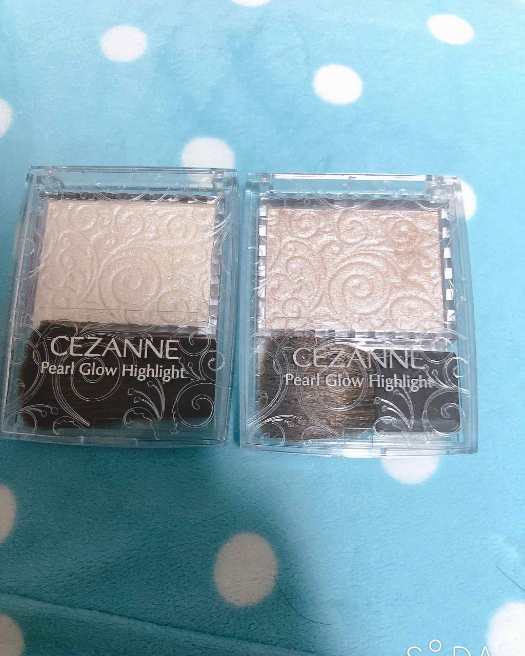 パールグロウハイライト/CEZANNE/パウダーハイライトを使ったクチコミ(1枚目)
