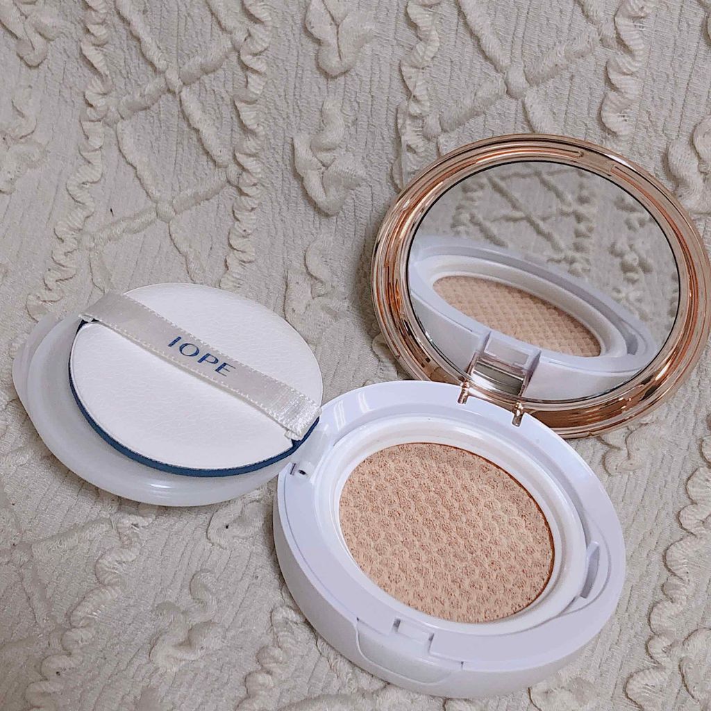 エアクッション インテンスカバー/IOPE/クッションファンデーションを使ったクチコミ（2枚目）