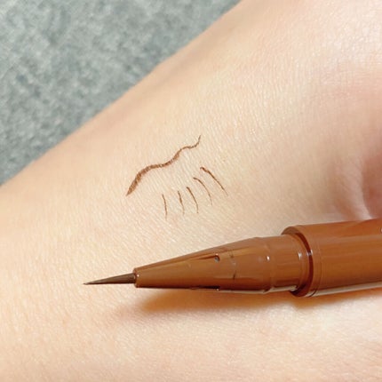 スリムリキッドアイライナー/キャンメイク/リキッドアイライナーを使ったクチコミ(3枚目)