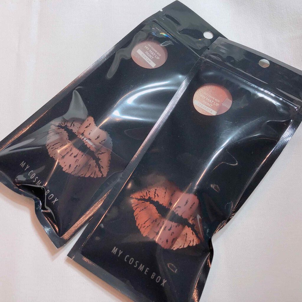 マイマットリップペイント/MY COSME BOX/口紅を使ったクチコミ(6枚目)