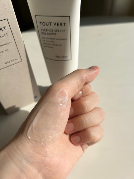 エッセンスセレクトゲル/TOUT VERT/オールインワン化粧品を使ったクチコミ(3枚目)