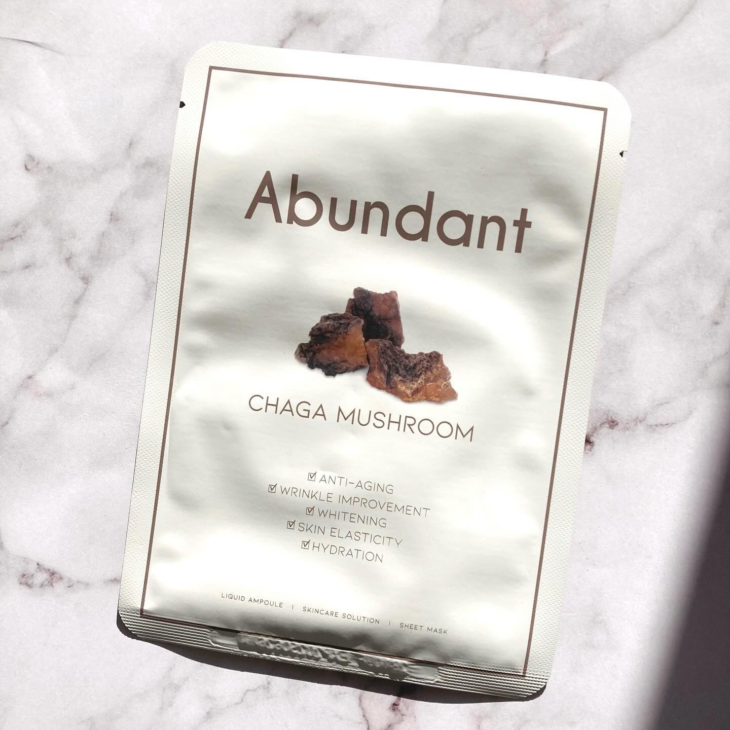 チャーガマッシュルームウォータージェルマスク / Abundant