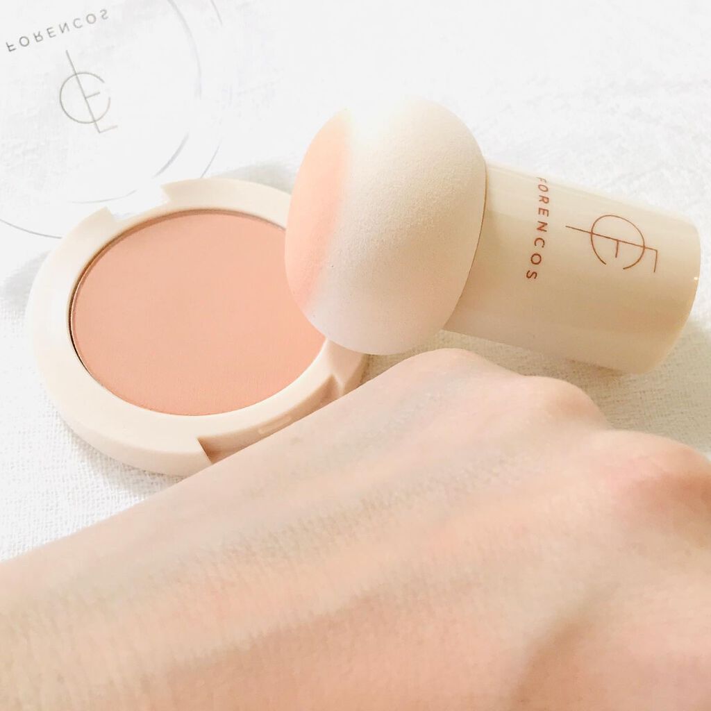 ピュアブラッシャー パフ付き/フォレンコス/パウダーチークを使ったクチコミ(4枚目)