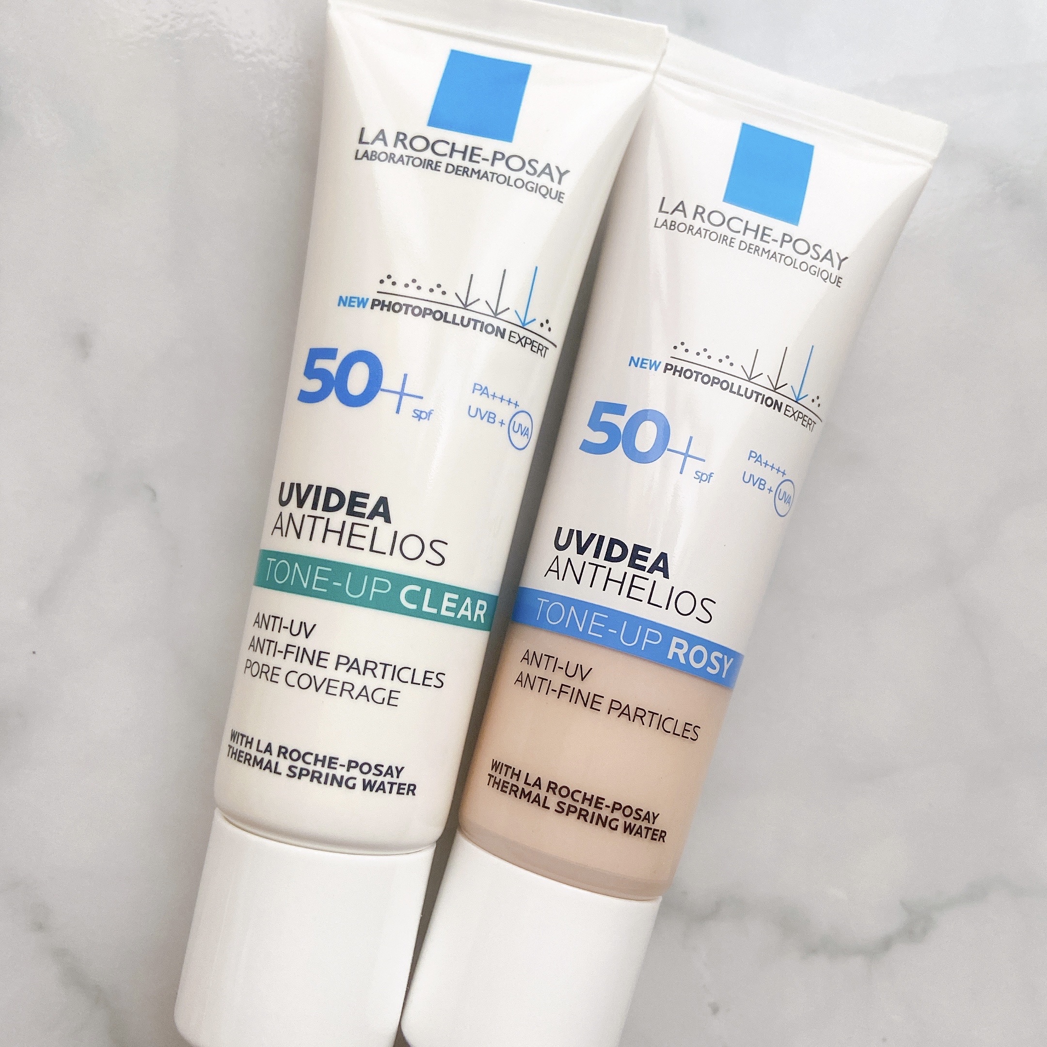 ＼自然にトーンアップ⤴️UVケアも💗／


🏷️ラ ロッシュ ポゼ
UVイデア XL プロテクショントーンアップ 
♡ローズ
♡クリア

どちらのカラーも自然にトーンアップしてくれて
素肌がきれいに見える✨
柔らかめのテクスチャーで伸び