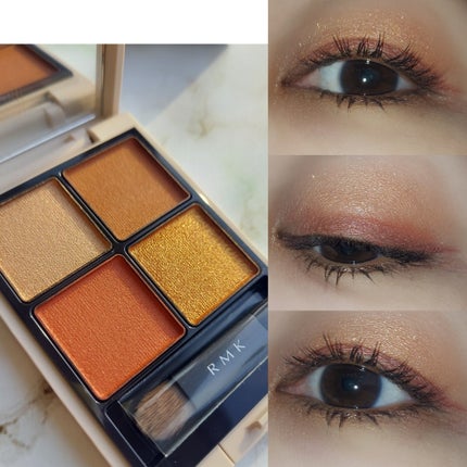 RMK シンクロマティック アイシャドウパレット/RMK/アイシャドウパレットを使ったクチコミ(7枚目)