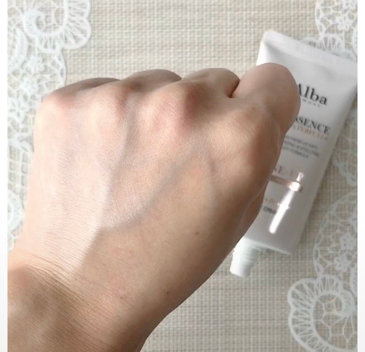 ウォータフルトーンアップサンクリーム/ダルバ/日焼け止めクリームを使ったクチコミ(3枚目)