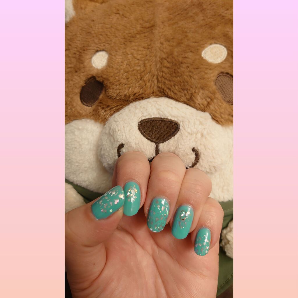 ジェルネイルシール/キャンドゥ/ネイルシールを使ったクチコミ（1枚目）