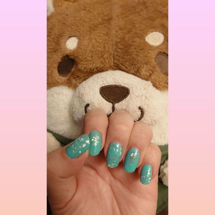 ジェルネイルシール/キャンドゥ/ネイルシールを使ったクチコミ(1枚目)