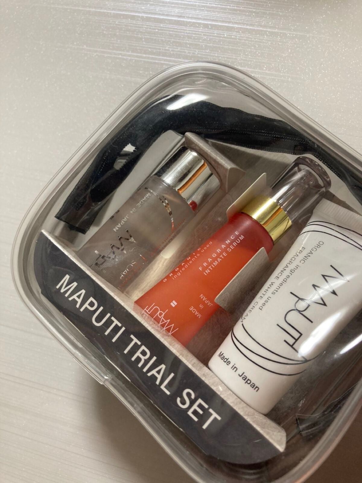 MAPUTI トライアルセット/MAPUTI/トライアルキットを使ったクチコミ(1枚目)