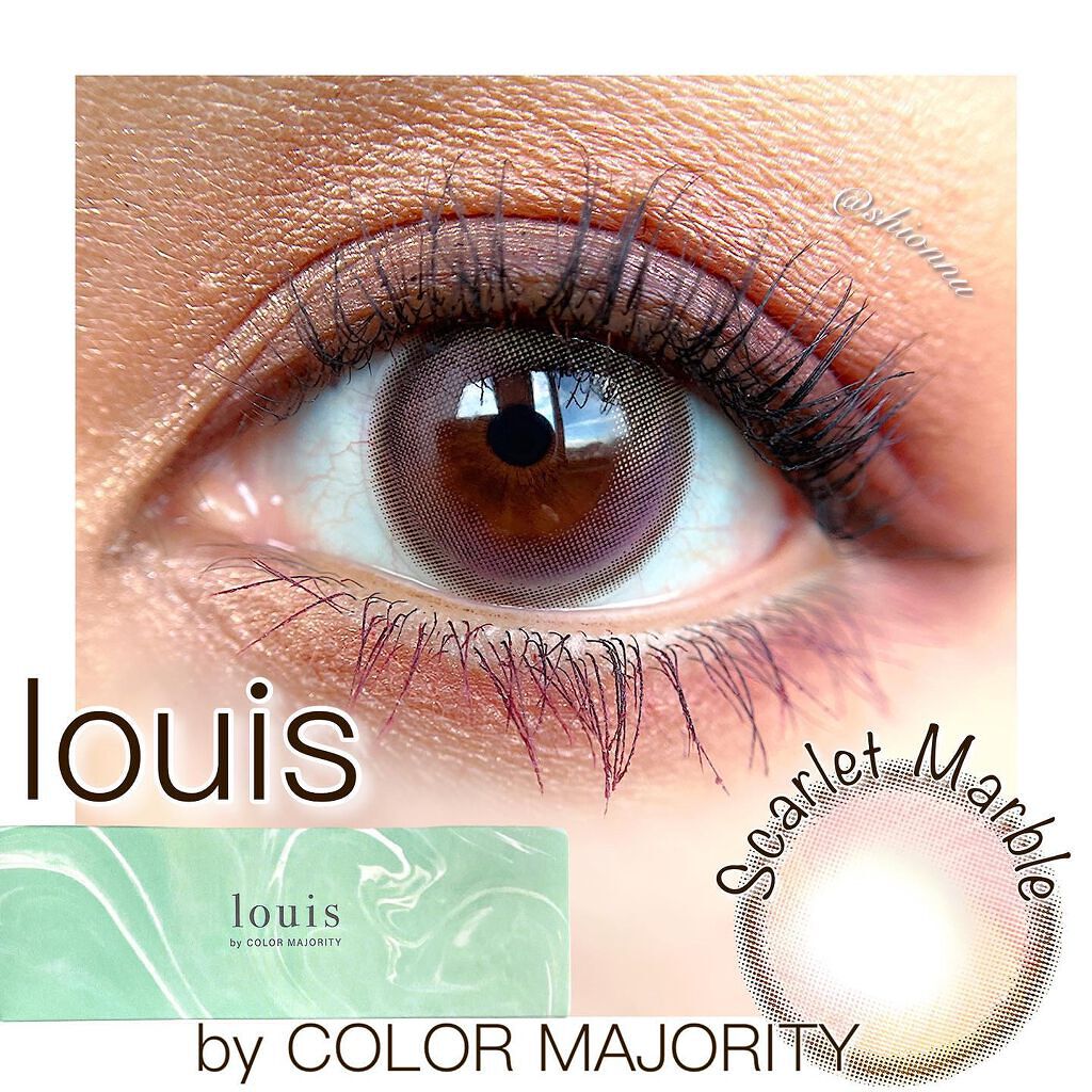 ルイ バイ カラーマジョリティー /louis by COLOR MAJORITY/カラーコンタクトレンズを使ったクチコミ（1枚目）