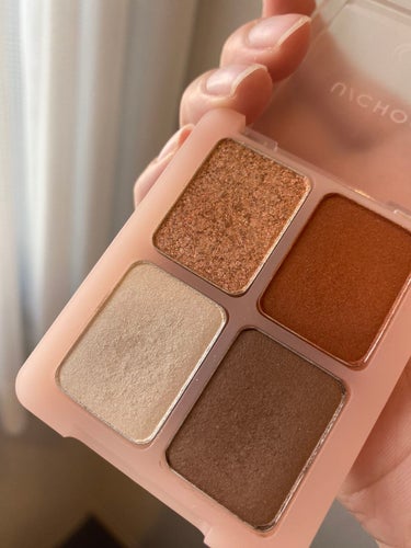 GLAM EYE SHADOW ORANGE BLOSSOM/U/CHOO/アイシャドウパレットを使ったクチコミ（3枚目）