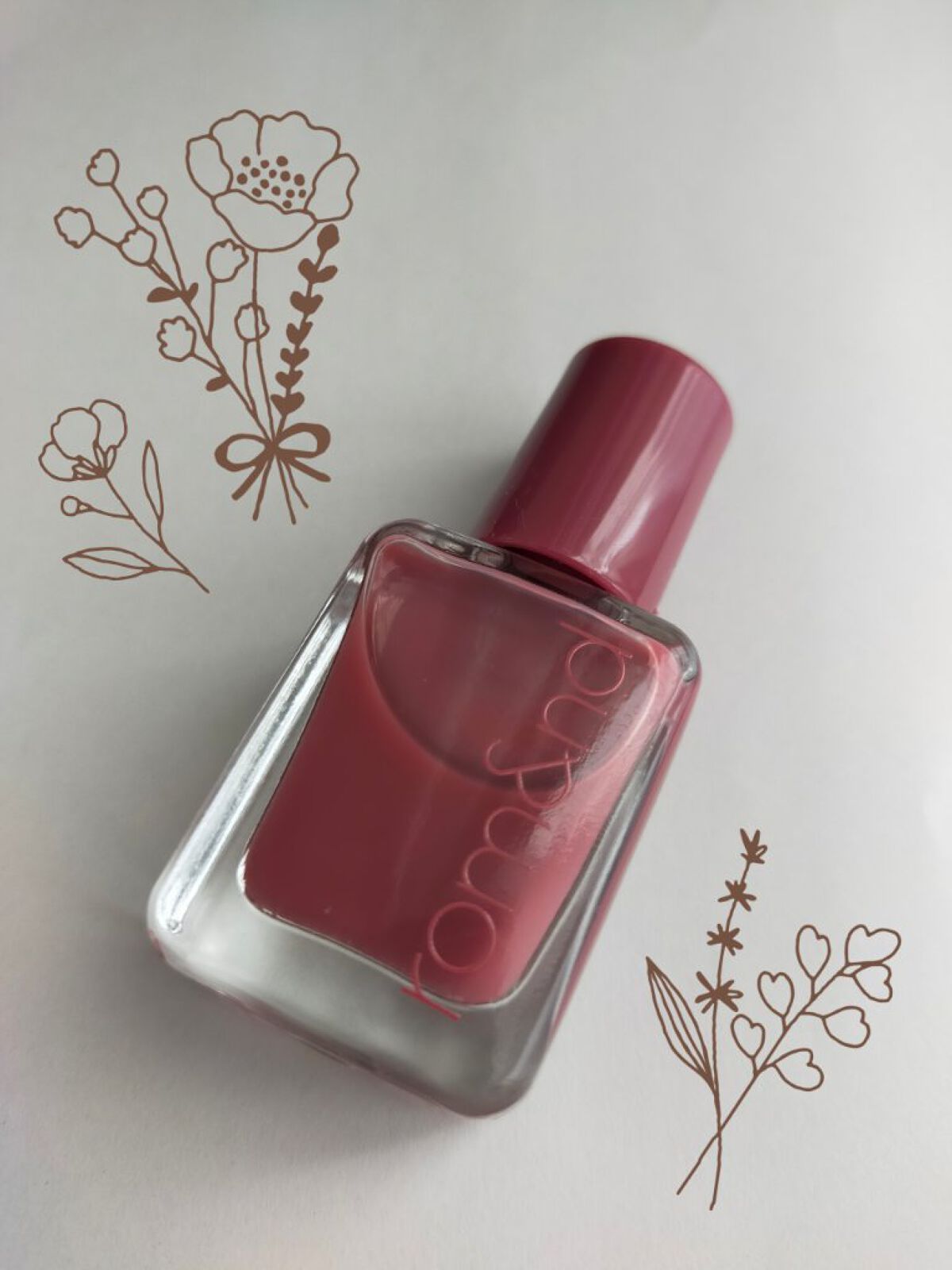 ムードペブルネイル/rom&nd/マニキュアを使ったクチコミ（2枚目）