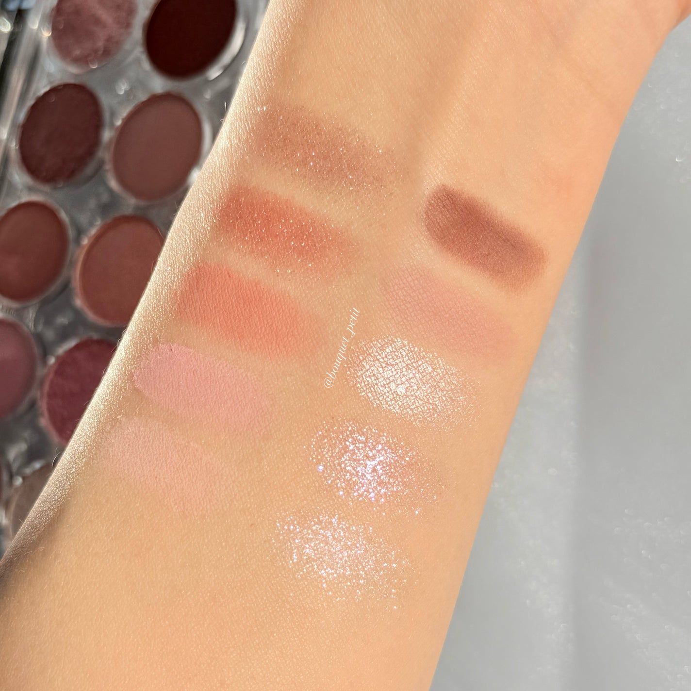 ライトオンアイズシャドウパレット/ルミル/アイシャドウパレットを使ったクチコミ(4枚目)