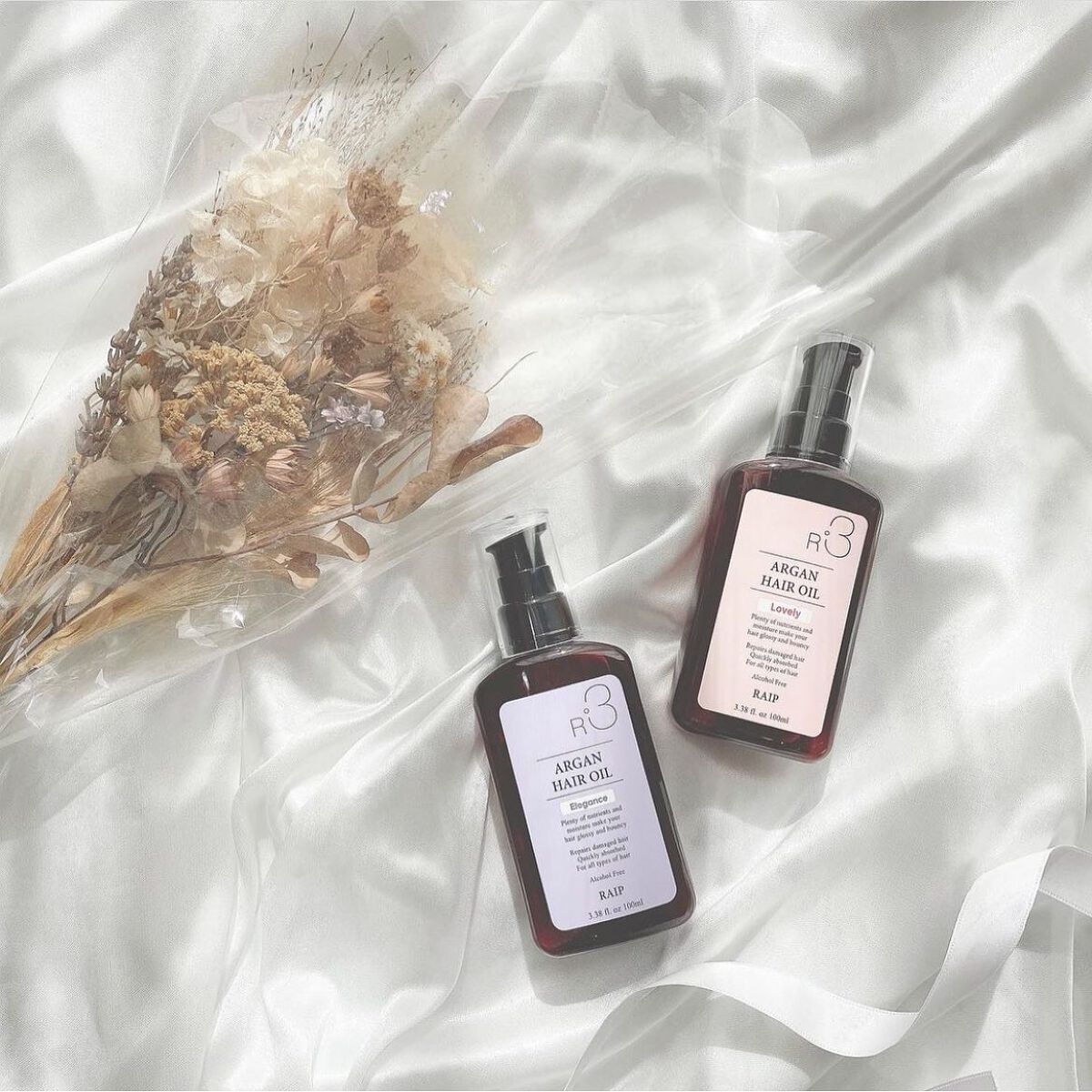 ライプ R3 アルガン ヘアオイル/RAIP/ヘアオイルを使ったクチコミ(1枚目)