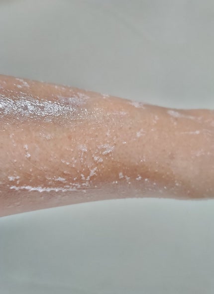 Q+Me スウィート ボム タラソ スクラブ/AGARISM/バスト・ヒップケアを使ったクチコミ(5枚目)