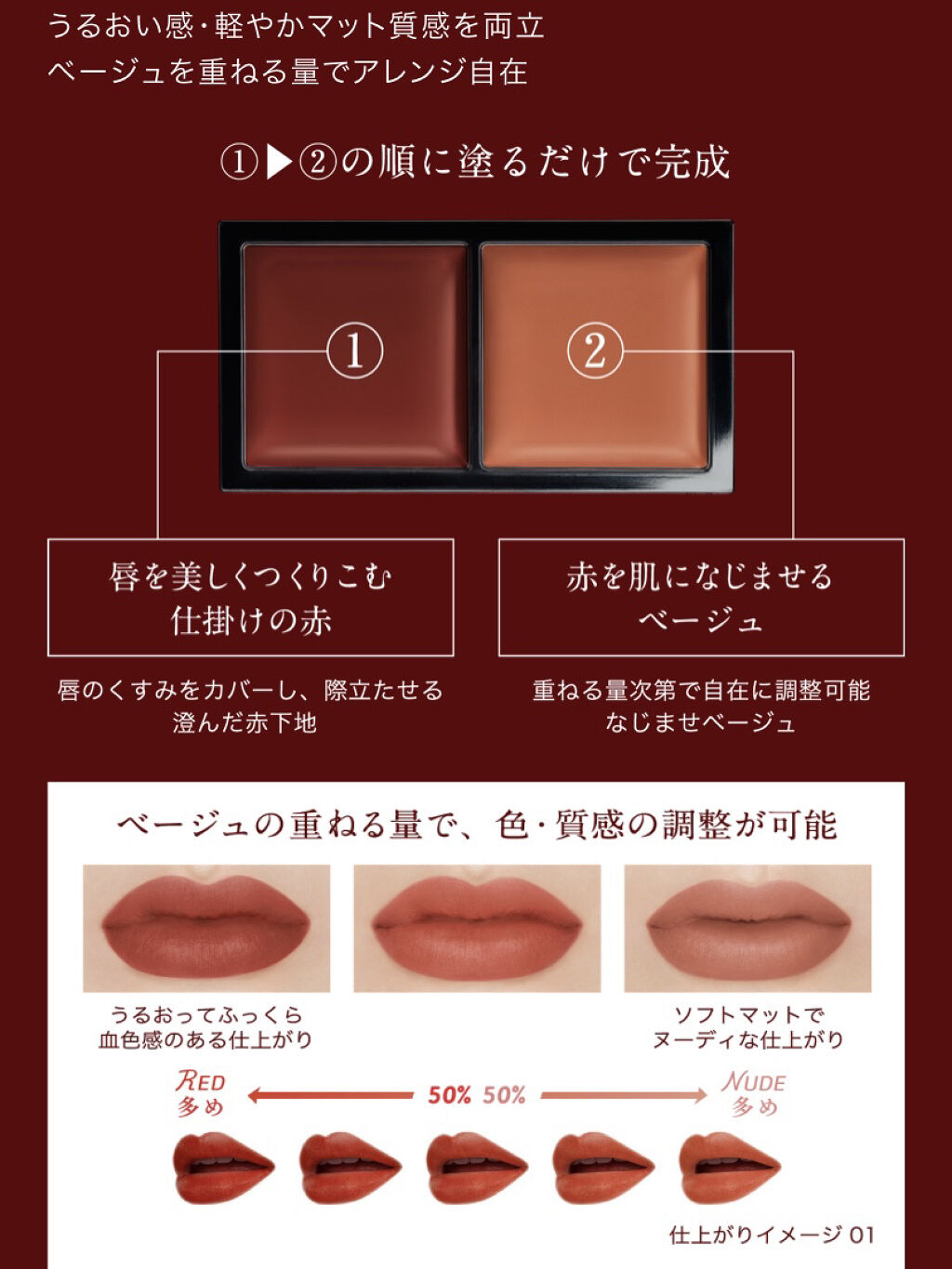 レッドヌードルージュ/KATE/口紅を使ったクチコミ（3枚目）