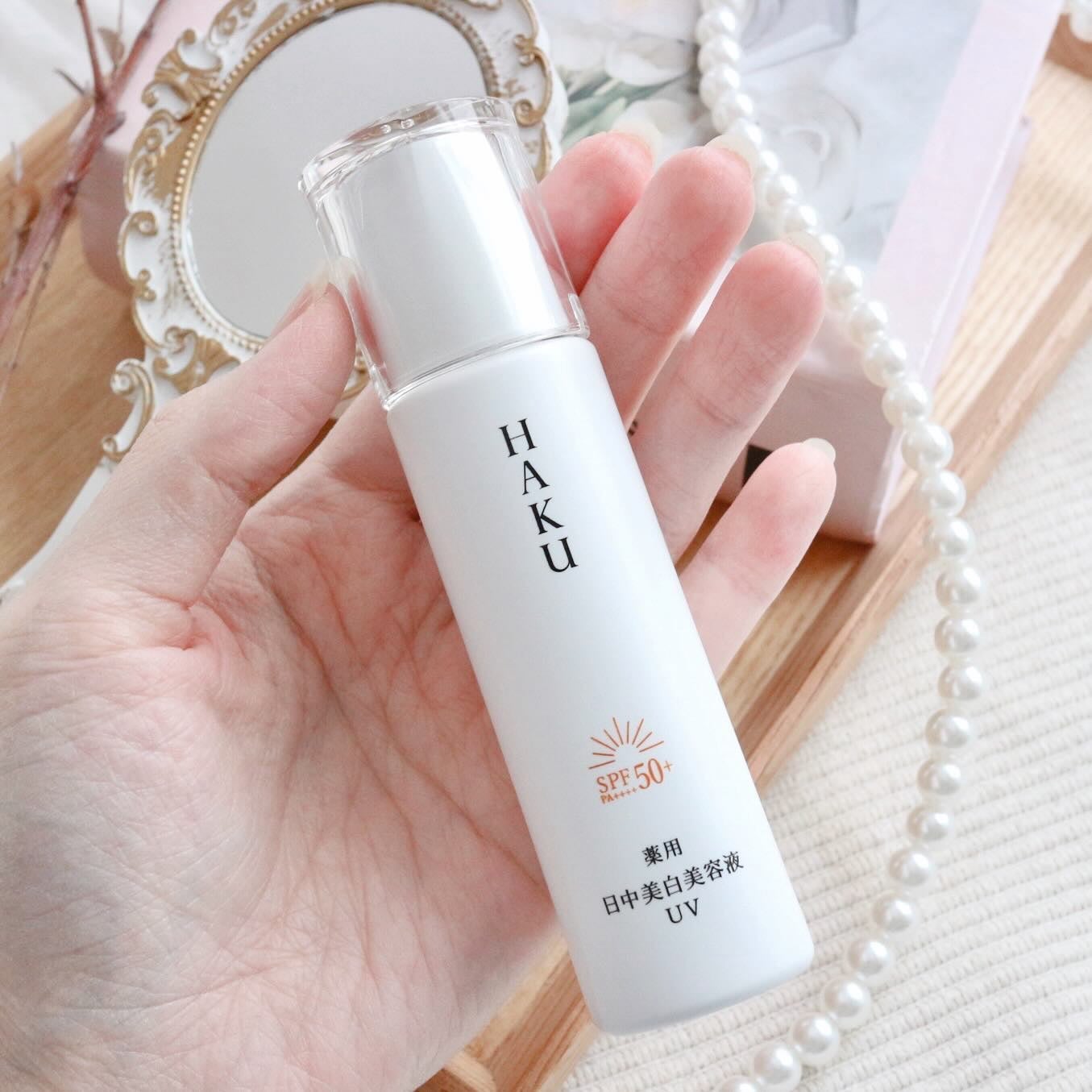 薬用 日中美白美容液/HAKU/美容液を使ったクチコミ(3枚目)