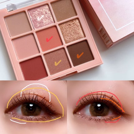 ワンピックアイシャドウパレット/APLIN/アイシャドウパレットを使ったクチコミ(3枚目)