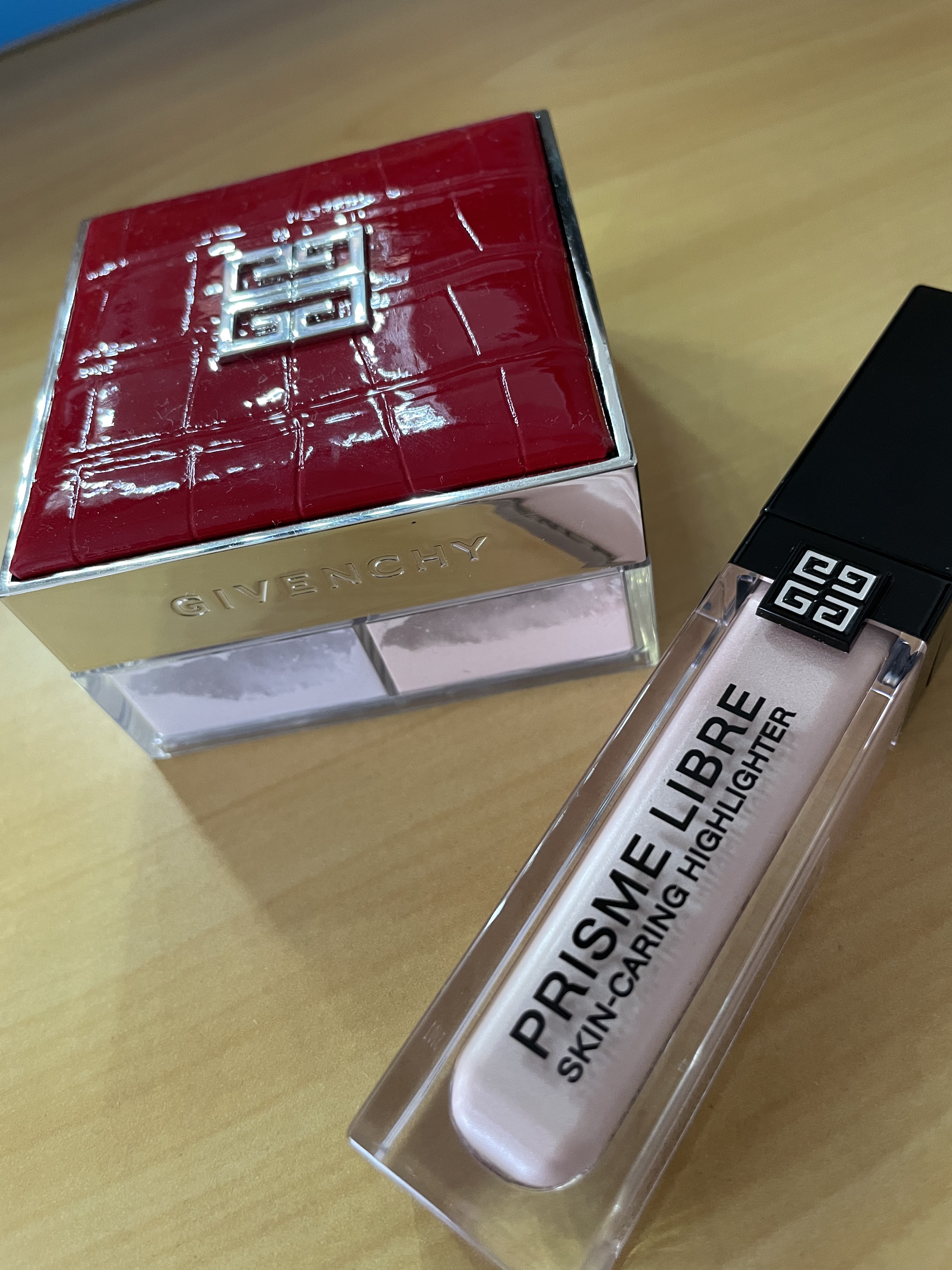 プリズム・リーブル・ スキンケアリング・ハイライター/GIVENCHY/リキッドハイライトを使ったクチコミ（1枚目）