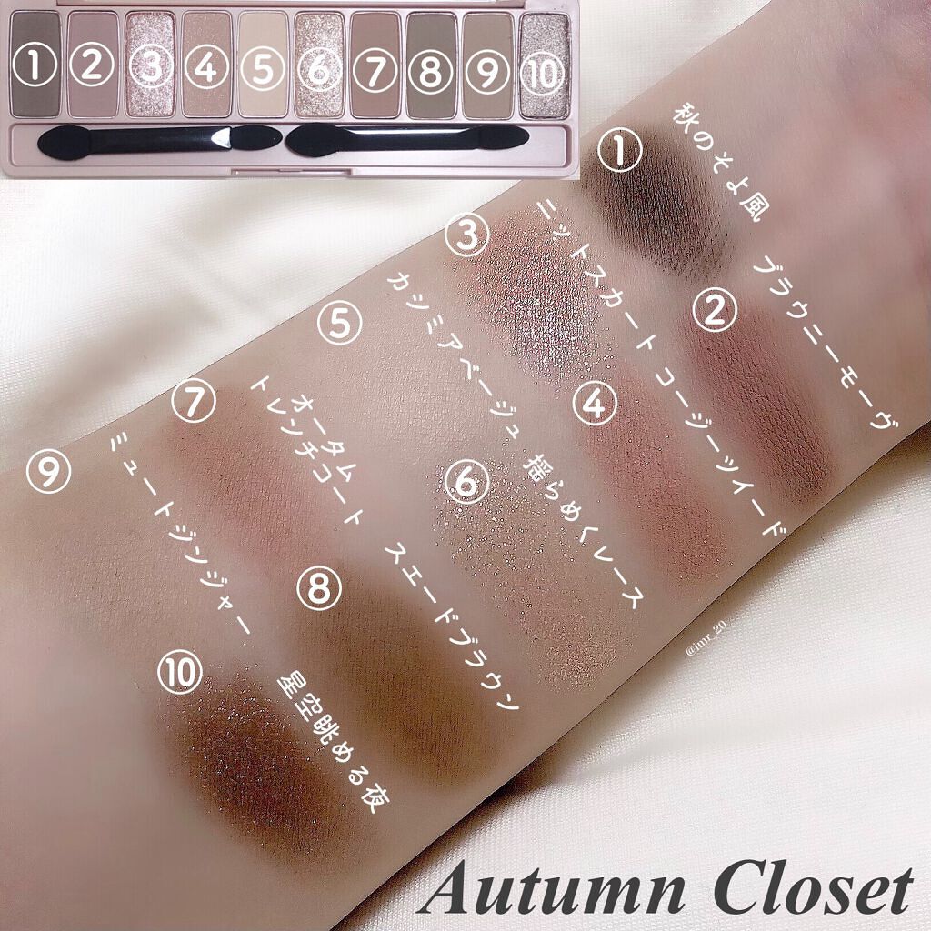 プレイカラー アイシャドウ/ETUDE/アイシャドウパレットを使ったクチコミ（3枚目）