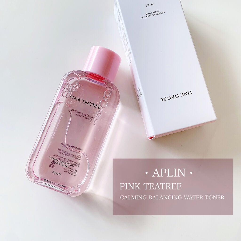 ピンクティーツリートナー/APLIN/化粧水を使ったクチコミ(1枚目)