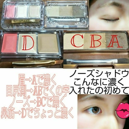 ノーズ&アイブロウパウダー/CEZANNE/パウダーアイブロウを使ったクチコミ(2枚目)