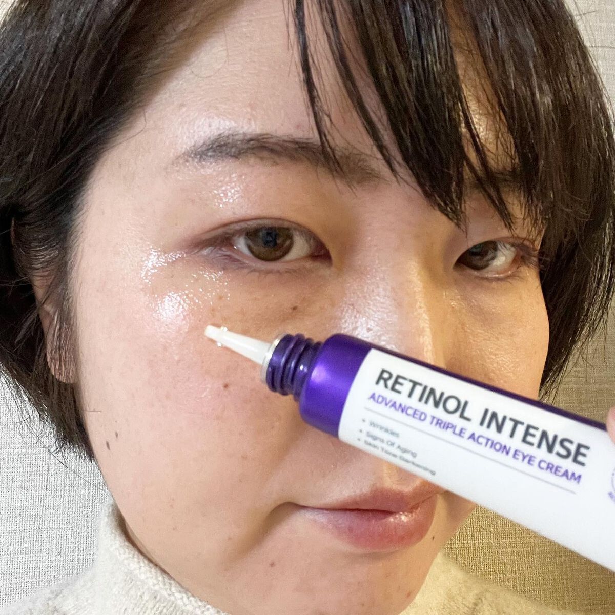 レチノールインテンシブ アドバンスドトリプルアクションアイクリーム/SOME BY MI/アイケア・アイクリームを使ったクチコミ（2枚目）