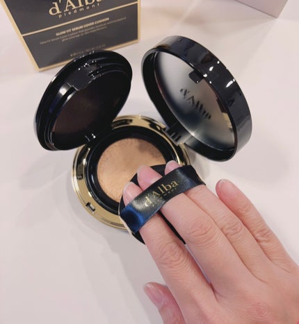 グロウフィットセラムカバークッション/ダルバ/クッションファンデーションを使ったクチコミ(4枚目)