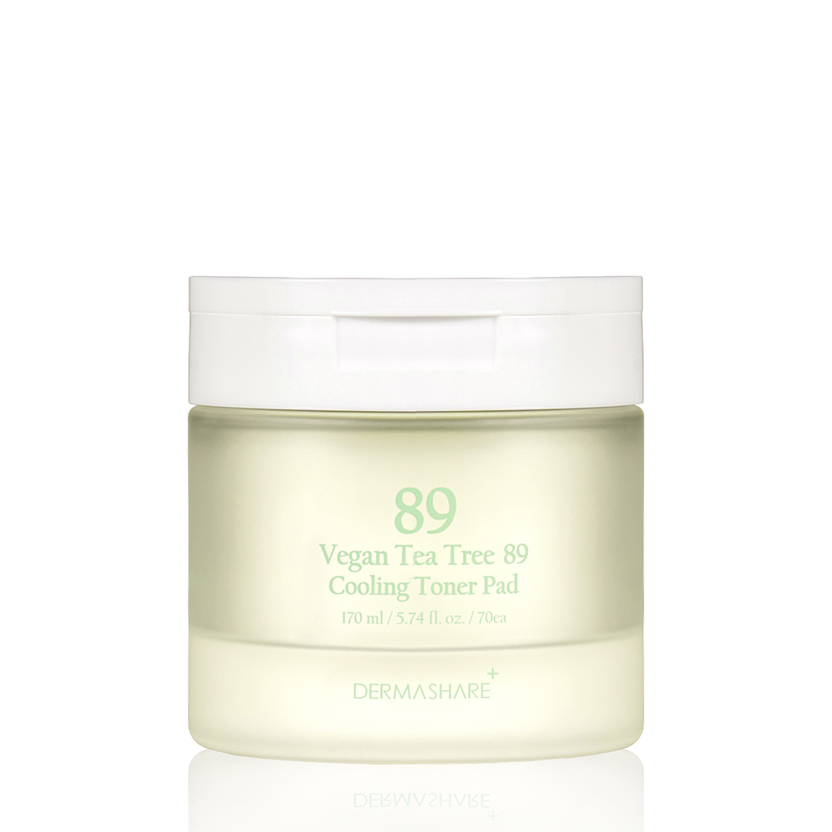 DERMASHARE ヴィーガンティーツリー89クーリングトナーパッド