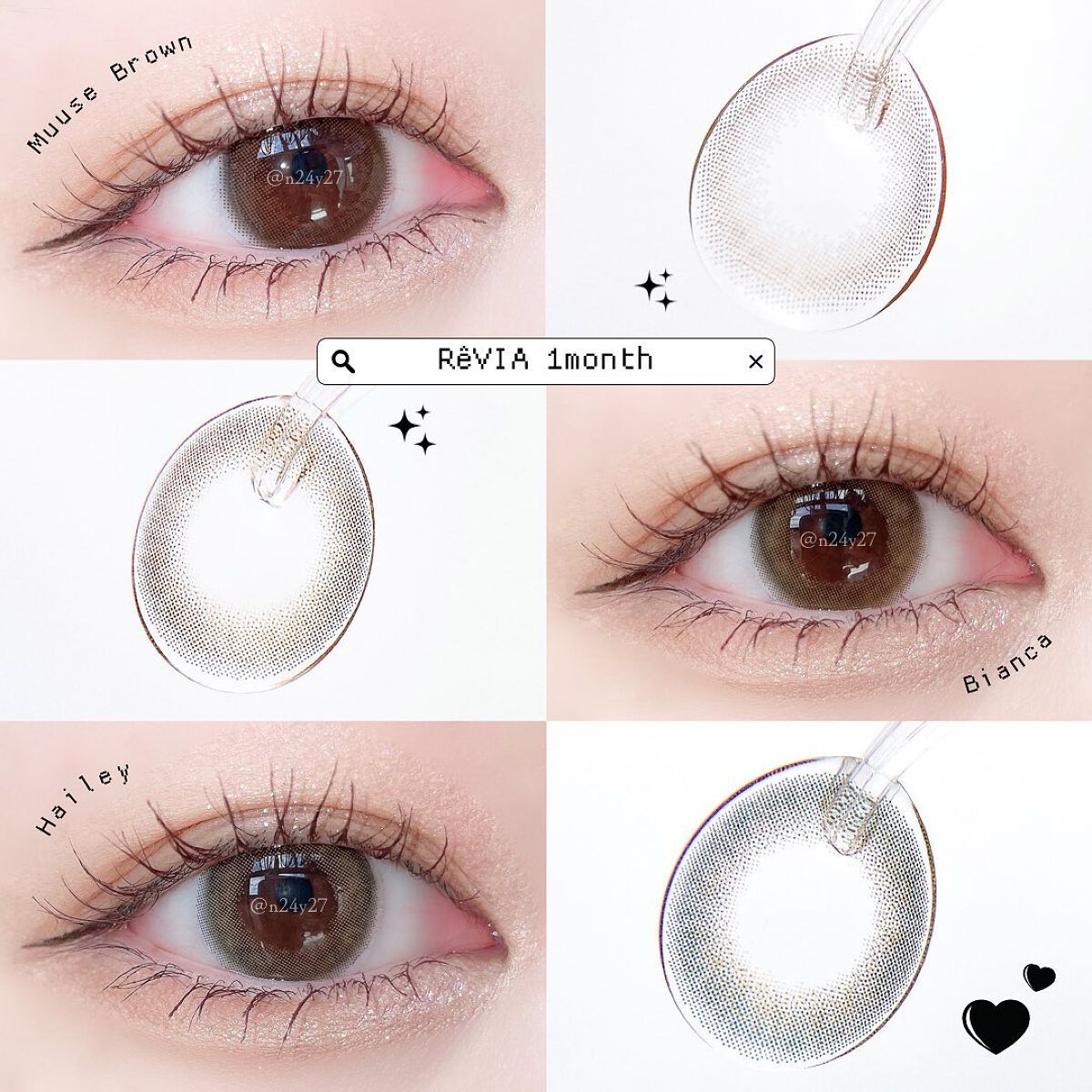 ReVIA 1month/ReVIA/1ヶ月(1MONTH)カラコンを使ったクチコミ(1枚目)