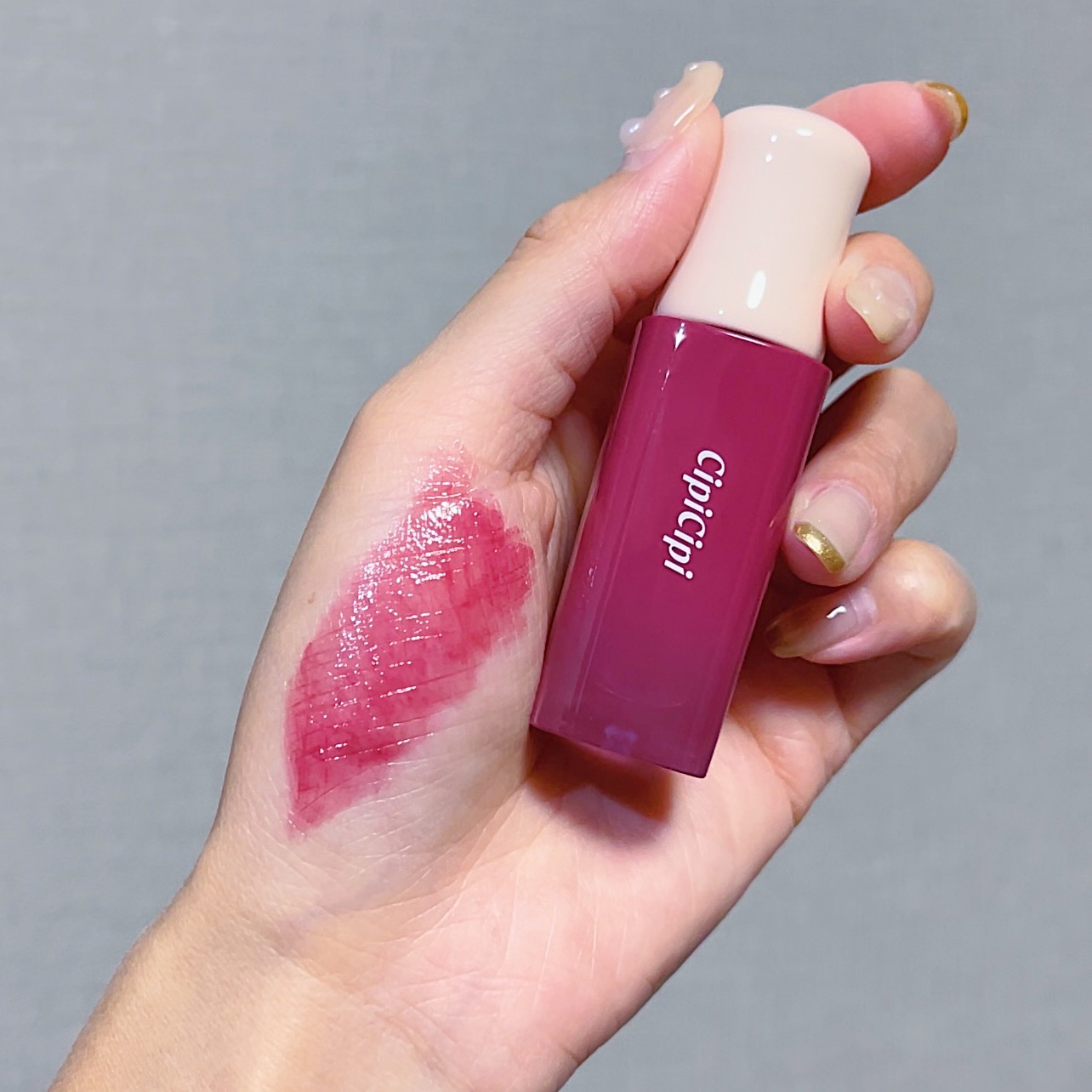 デューイフィルムティント 03 クールガール/CipiCipi/リップティントを使ったクチコミ（3枚目）